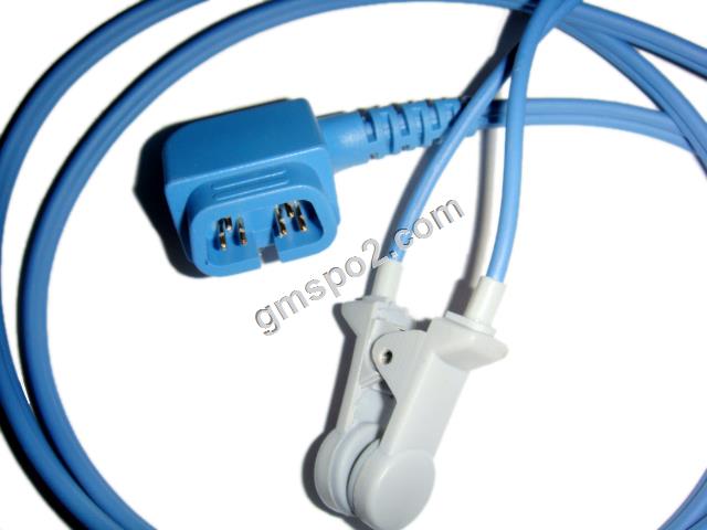 CSI DB9 neeg laus pob ntseg clip sensor.jpg CSI DB9 adult ear clip sensor.jpg