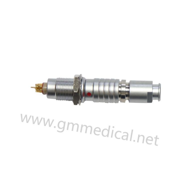 FGG 0B Push-Pull Yeej Hlau Connector 9pin Plug Nrog Qhov Ntsawb