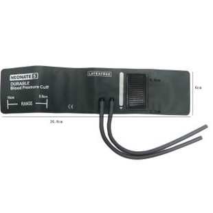 Neonate # 5 Ntev Nibp Cuff, 8.9-15cm Caj Npeg Qhov Chaw, tsis Gasbag