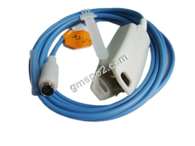 Cov neeg laus ntiv tes Clip Spo2 Sensor Siv rau Biosys (Kauslim Teb)