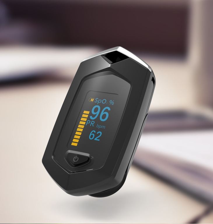 Fingertip Pulse Oximeter SpO2 Pulse Sensor