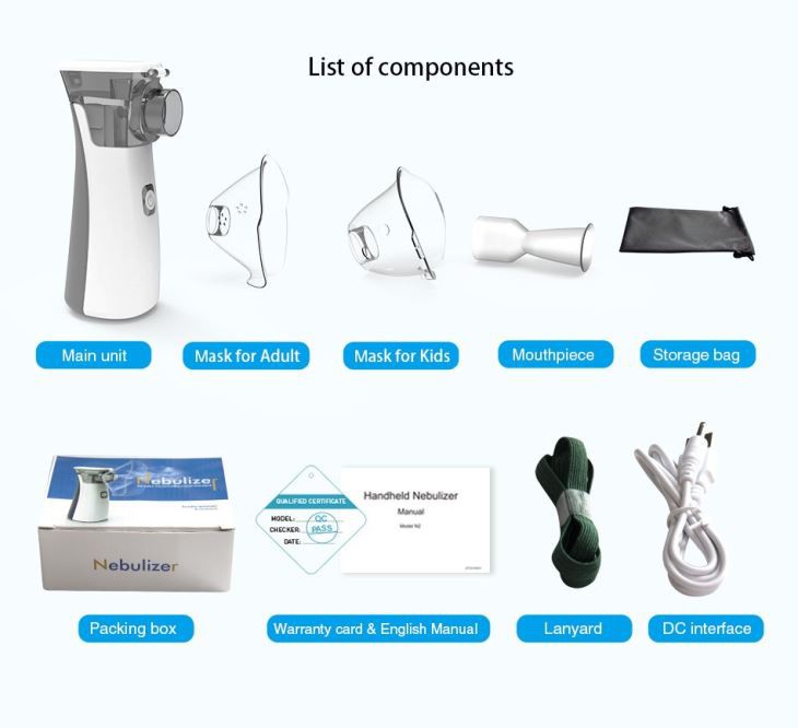 Atomizerultrasonic Atomizerportable Handheld Atomizer For Adults And Children