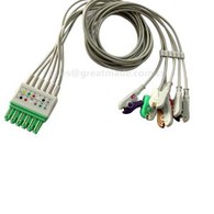 Tau tshaj Draeger Infinity M300 ECG Leadwire - MS16547 6-POD ECG Leadwire Teeb