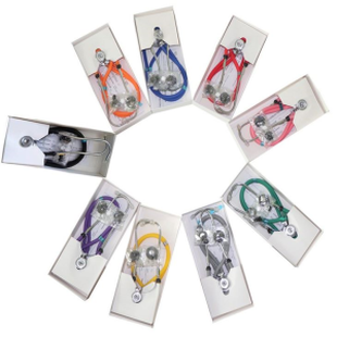 Multifunctional Medical Dual Lub Taub Hau Stethoscope Kws Kho Mob Stethoscope Cov Kws Kho Mob Khoom Siv Ntaus